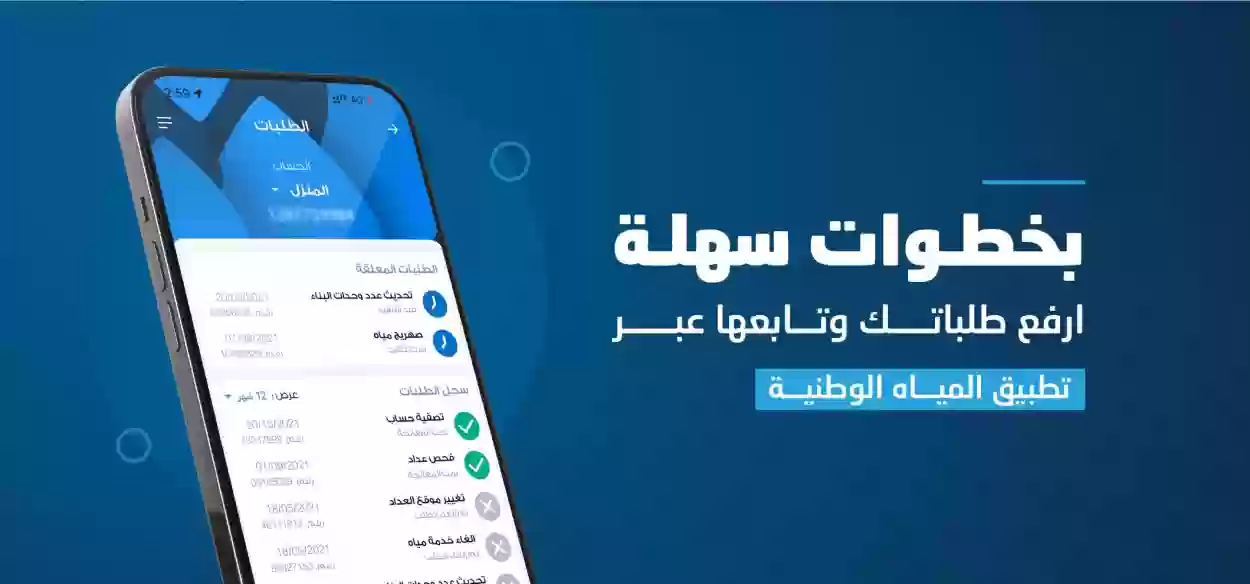 طريقة تقديم اعتراض على فاتورة المياه 