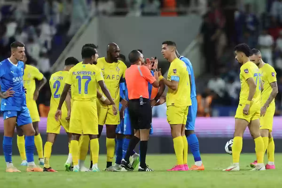 رد صاعق من لاعب الهلال على مباراة النصر في كأس الملك