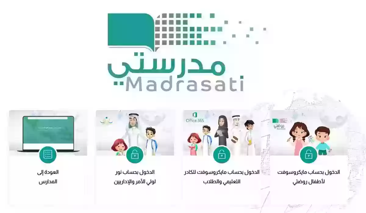 خطوة بخطوة | كيف احصل على اسم المستخدم وكلمة المرور لمنصة مدرستي؟